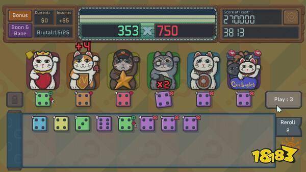 独立游戏《Cats  Dice》Demo今日上线